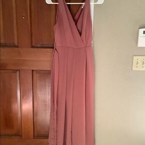 Blush jumpsuit